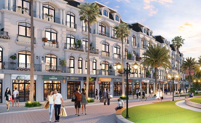 Cho thuê shophouse Bình Minh, mặt tiền đẹp, thuận lợi tại Vinhomes Wonder City Đan Phượng